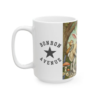 Whimsical Bonbon Avenue Village Storybook Mug