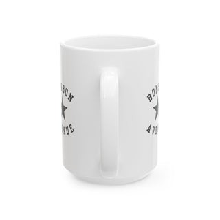 Whimsical Bonbon Avenue Village Storybook Mug