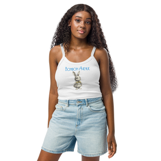 Bonbon Avenue Classic Crop Tank Top - Bunny Edition